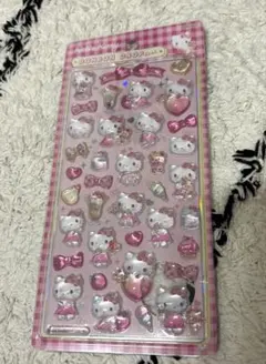 ピンクキティ 第二弾ボンボンドロップシール新品未開封！！