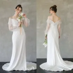 ドレスプロダクション　マーメイドドレス　w244