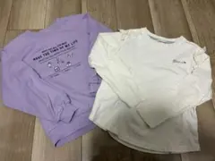 シューラルー　女の子　長袖カットソー　２枚　まとめ売り