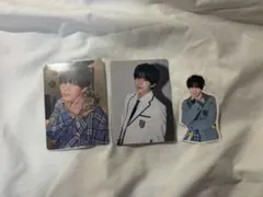 なにわ男子　長尾謙杜　HARDWORK 先着購入特典 トレカ　ステッカー