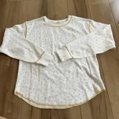 ehka sopo 小花柄 ワッフル 長袖 カットソーのサムネイル