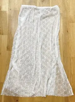 AMERICAN HOLIC レーススカート Lサイズ ホワイト