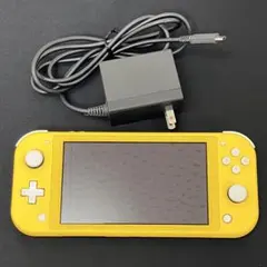 ジャンク【電源確認済み】Nintendo Switch Lite　イエロー