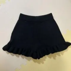 ep_luxe. ニットショートパンツ黒