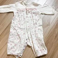 花柄ロンパース 50-70cm