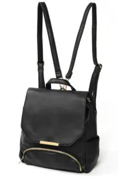 ◆美品◆GRL　グレイル 2Wayフラップリュック ブラック