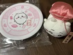 ちいかわ中トロ　キーホルダー　くら寿司すし皿セット