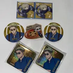 呪術廻戦 七海建人 ナナミン グッズ 4点セット 缶バッジ アクスタ