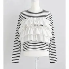 【匿名配送】ソリン　Asymmetry Ruffled Long T-shirt SORIN/ソリン Asymmetry Ruffled Long T-shirt - メルカリ