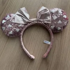 ミニー風カチューシャ ピンク ハート