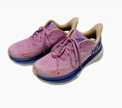 HOKA レディースシューズClifton 9 ピンク