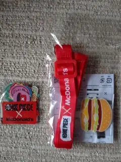 ワンピース　マクドナルド　ONE PIECE × McDonald'sストラップ