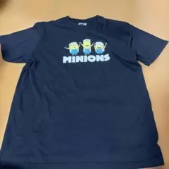 MINIONS Tシャツ ブラック 半袖 Mのサムネイル