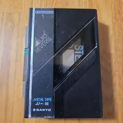 整備品】SANYO サンヨー カセットプレーヤー JJ-P50 ブラック 中古