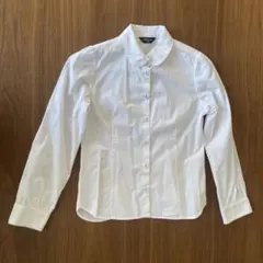 COMME CA ISM 長袖シャツ 140A ホワイト