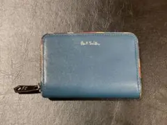 Paul Smith 青 キーケース 小銭入れ　ポールスミス