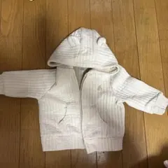 GAP フード付きトレーナー アイボリー3-6month