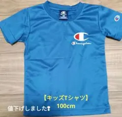 Champion チャンピオン Tシャツ ブルー 100cmのサムネイル