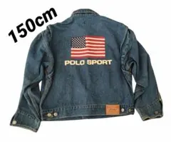 【150cm】ポロスポーツ　POLO SPORT　星条旗 デニムジャケット