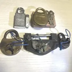 ‡骨董 アンティーク 鍵付き 古い金庫　ヤマト金属製 ヴィンテージ 骨董 アンティーク 鍵付き 古い金庫 ヤマト金属製 ヴィンテージ - メルカリ