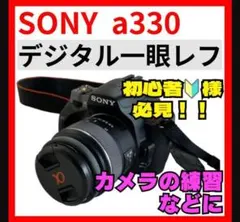 ☆SONY 一眼レフカメラ☆初心者様向け 趣味でカメラを始めたい方へオススメですのサムネイル