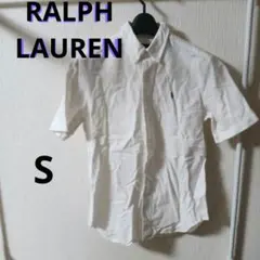 ラルフローレン RALPH LAUREN ポロロゴ刺繍 ボタンダウンシャツ 白