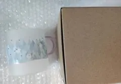 中古　スターバックス　シマエナガ　耐熱　グラス　マグカップ　マグ