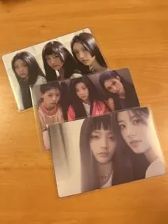 illit super real me md トレカ ユニット 3枚セット