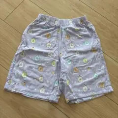 すみっコぐらし 紫色 半ズボン