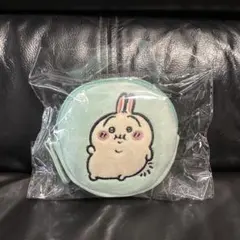 ⭐️台湾限定⭐️正規品⭐️新品ちいかわ 　うさぎ　ぽっちゃり 刺繍 丸型 ポーチ