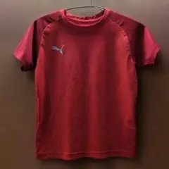PUMA キッズ Tシャツ 130 サッカー レッド