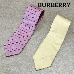 BURBERRY バーバリー ネクタイ ハイブランド シルク100% まとめのサムネイル