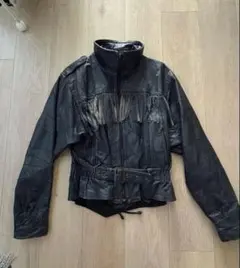 dada 本革　レザー　ライダース　ジャケット　archive vintage