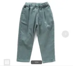 BREEZE ブリーズ 冬のあったかシェフパンツ（無地） 10分丈 ブルー 90