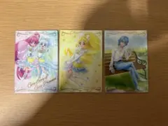 プリキュアウエハース11 ハピネスチャージプリキュア　3枚セット