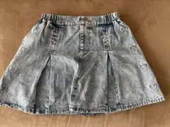 しまむら　カバーパンツ付きスカート　150