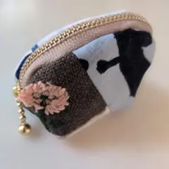 ◇ハンドメイド◇ミナペルホネン つぎはぎ ファスナーポーチ① - メルカリ