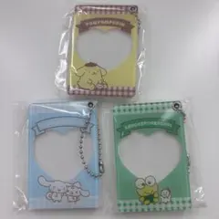 いつも一緒 フレームキーチェーン けろけろけろっぴ シナモロール ポムポムプリン