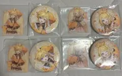 初音ミク 鏡音リン 鏡音レン アクリルスタンド 缶バッジ セット