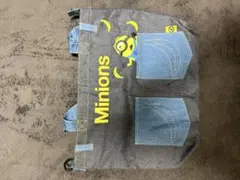 Minions エコバッグ デニム調ポケット付き