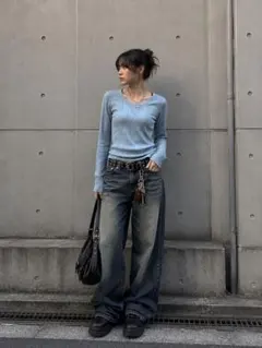 Archive 90s UNIQLO Waffle Thermal Y2K 平成