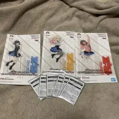 学園アイドルマスター スタンド付きビッグアクリルフィギュア　3種類セット