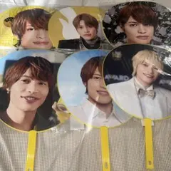 ジャニーズWEST WEST. 中間淳太うちわ6枚セット まとめ売り 公式未開封