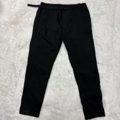 【ユニクロ】ナイロンギアパンツ ブラック XL 撥水 ベルト付き