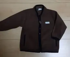 ブラウンフリースジャケット 100cm~