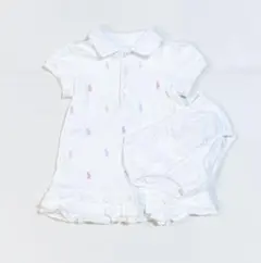 Ralph Lauren ポロシャツワンピース ベビーワンピース 70