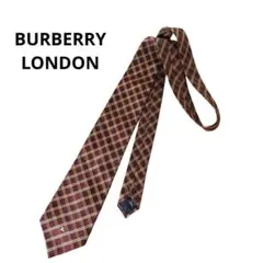 BURBERRY LONDON バーバリーロンドン ネクタイ シルク100％