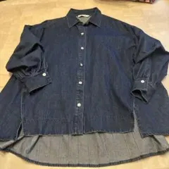 シャツブラウス デニム