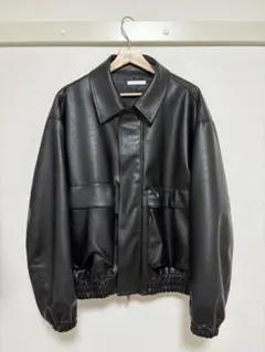 ARTIFICIAL GRAIN SHORT BLOUSON
