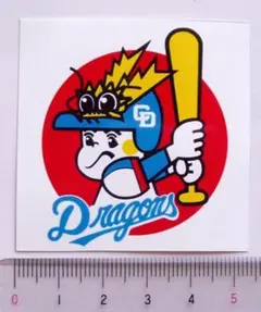 ドラ坊や ステッカー シール 中日ドラゴンズ ドアラ 球団ロゴマーク